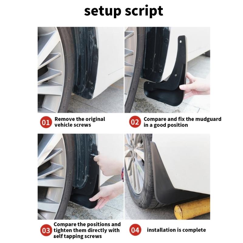 Rear Door Inner Liners For Car Offering Excellent Durability And Easy Cleaning Protecting Against Mud And Water Damage