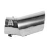   Rear Round   Stainless Steel Auto Muffler Tail Pipe for Most Cars with Gently Curved of Diameter Between 38mm and 53mm   Strong A