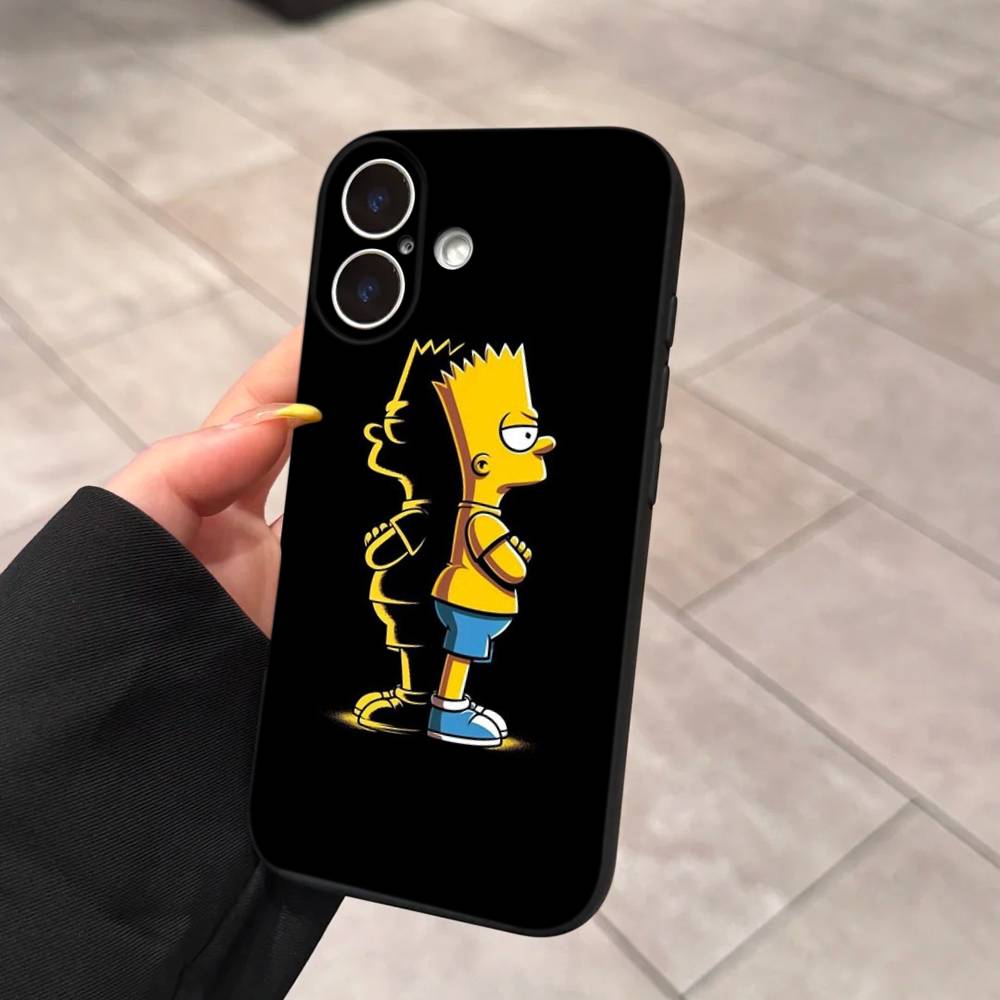 

HK-44 The Simpsons Phone Case For iPhone 12 11 13 14 15 16 17 Pro Max Plus Mini Cover iPhone 16pro max