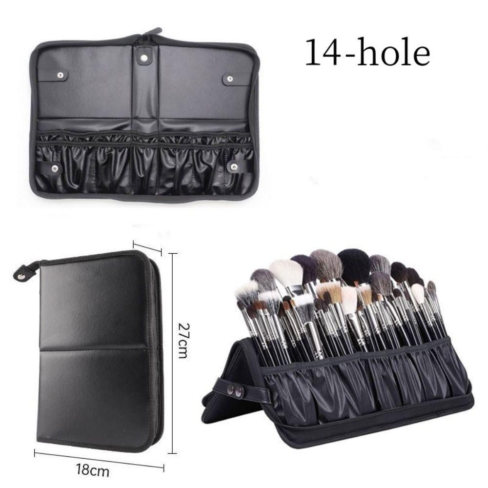 Portable Makeup Brush Holder Dustproof Makeup Brush Storage Bag Makeup Tools Carrier