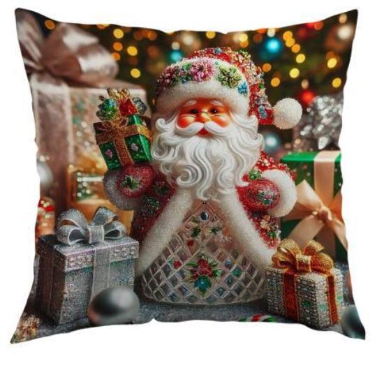 Christmas Printed Cushion Cover Series New Home Sofa Decoration Cushion Cover Bedroom Cushion Cover