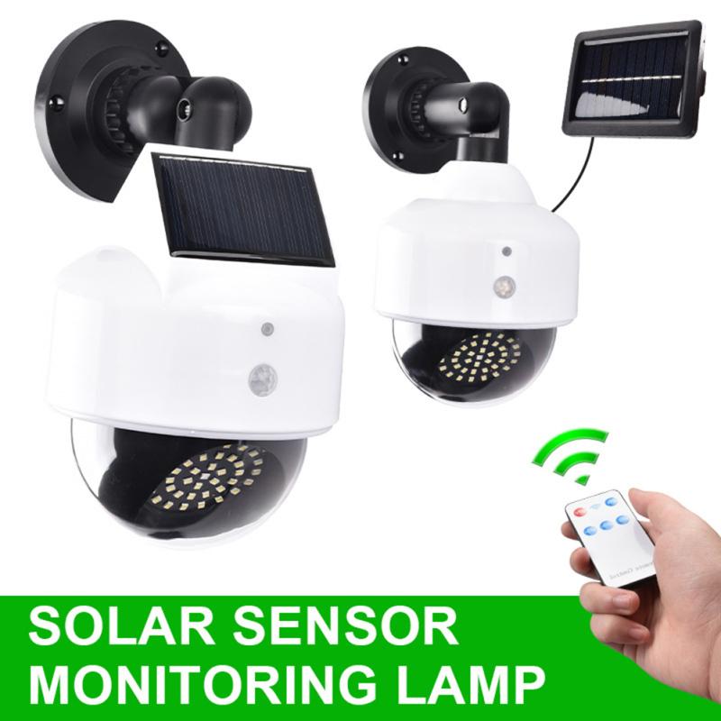 40 Led Solar Light Motion Sensor Security Dummy Camera Outdoor