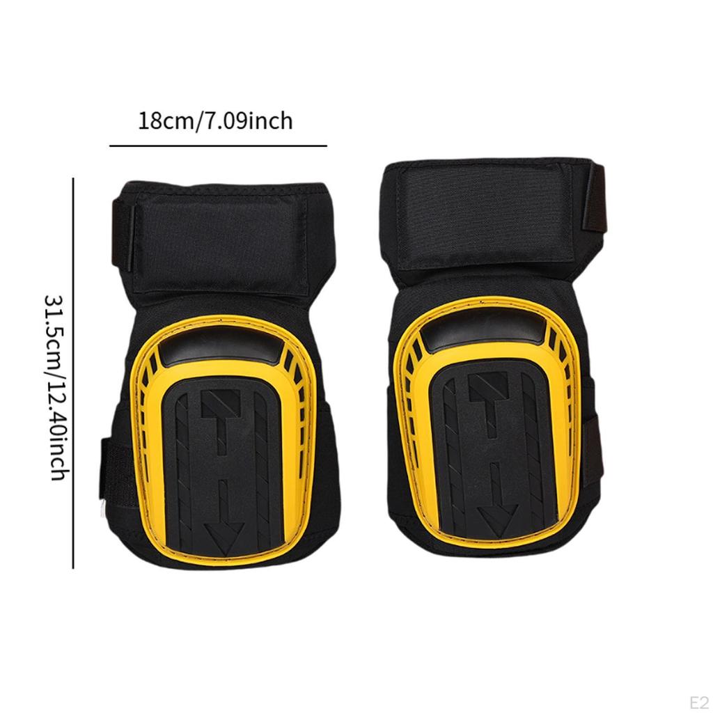 Knee Pads for Work Padding Adjustable Professional Sturdy Protection Workplace Pad