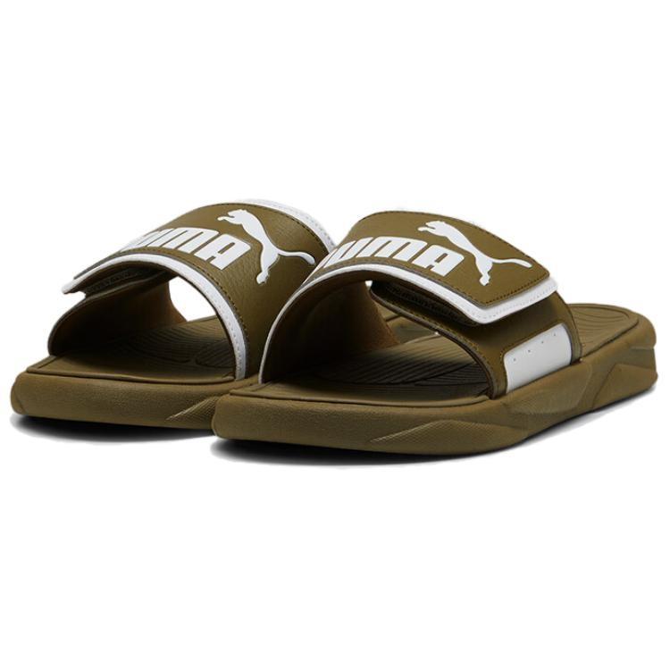 Puma Royalcat Comfort Slides 'Olive Green' Men's 372280-31