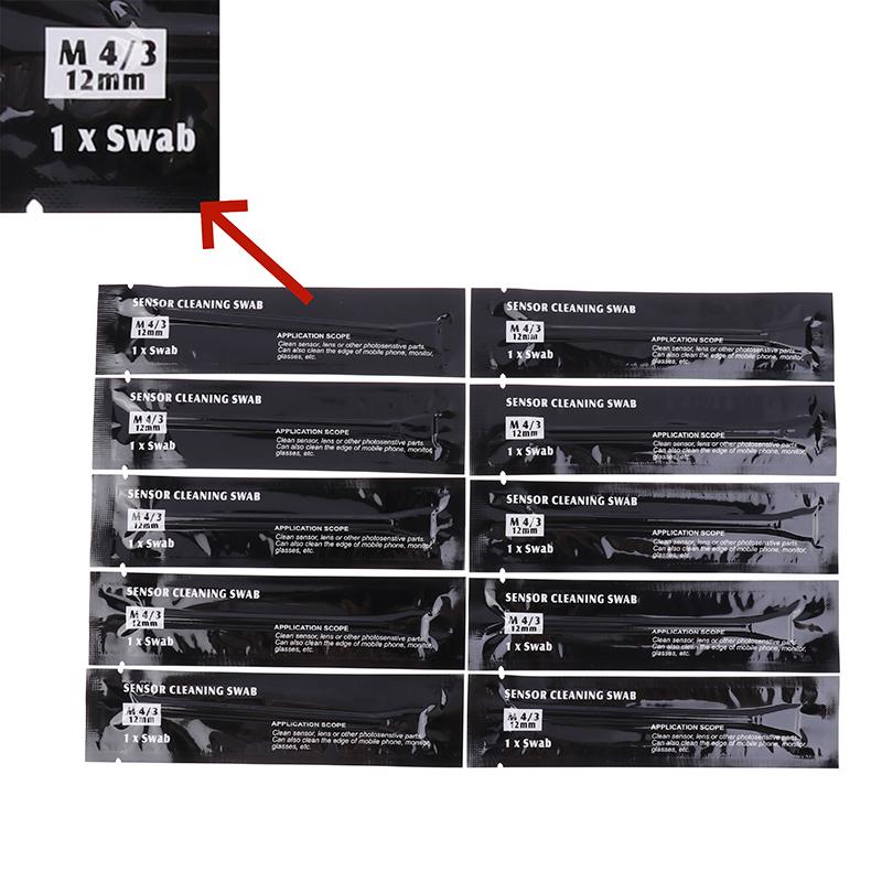 5/10Pcs Cleaner Swab 12/16/24Mm Ccd Sensor For Camera Full-Frame Aps-C Sensors Camera Cleaning Swabs Kit Lens Cleaning Brush