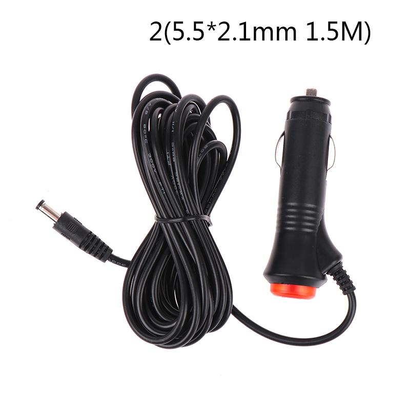 

12 В Штекер прикуривателя автомобиля к кабелю питания DC 3,5/5,5 мм с переключателем для автомобильного GPS DVD