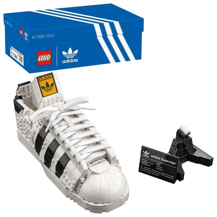 LEGO Adidas Originals Superstar 10282 Block Toy, White