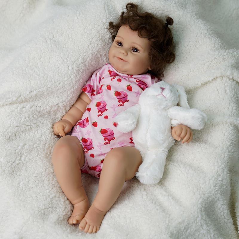 Милая 45 см кукла-реборн Мэдди — фото 3