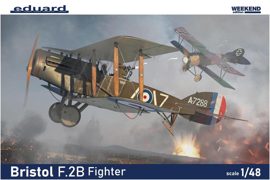 Eduard 1/48 Weekend Edition Series Bristol F.2B Plastic Model Kit EDU8452