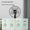 Changhong 16-inch Electric Floor Fan with Remote Control and Timer for Home, Office, Bedroom, or Dorm.