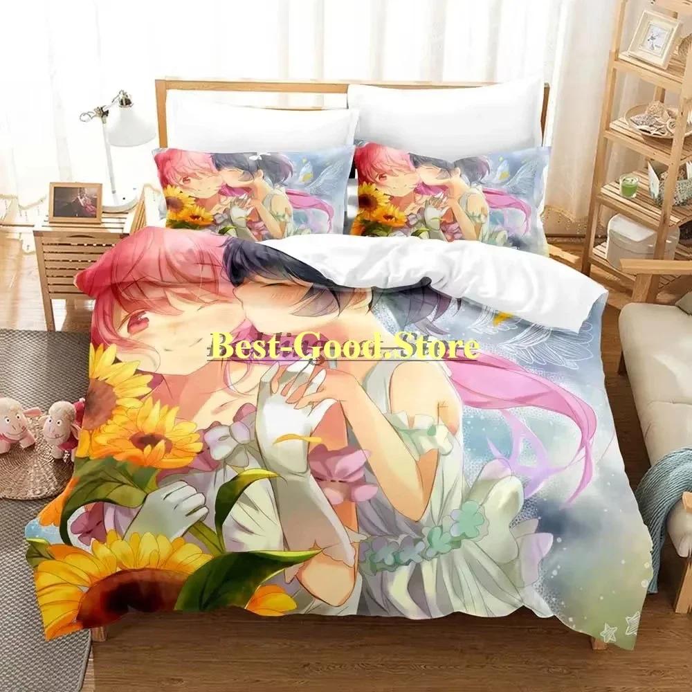 Happy Sugar Life Bedding Set Single Twin Printed Bed Set With Pillowcase Bed Duvet Cover Soft Single Double Queen King Size