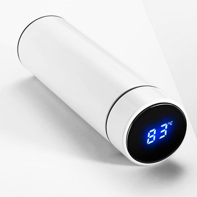 Bottiglia d'acqua digitale intelligente mantiene freddo e caldo borraccia termica thermos in acciaio inossidabile per neonati bambini