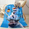Winter Snowman Adventure Blanket Soft Warm Cozy Suitable for Seaside Chair Couch Four Seasons Universal Warmthful Decor