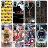 Back To The Future DeLorean Time Machine Phone Case For Xiaomi Redmi Note 14 13 12 11 10 11E Pro Plus 12S 11S 11E 11T 10S Soft T