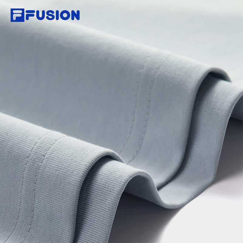 FILA FUSION Men's Trendy Cooling Quick-Dry Knit Short Sleeve T-Shirt