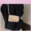 Sac bandoulière décontracté à la mode pour femme Hiver Élégant Mini sac à main carré style coréen