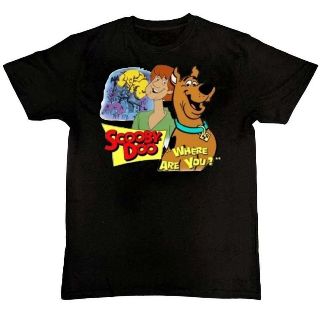 SCOOBY DOO & SHAGGY Graphic Print Mens T-Shirt XXXL