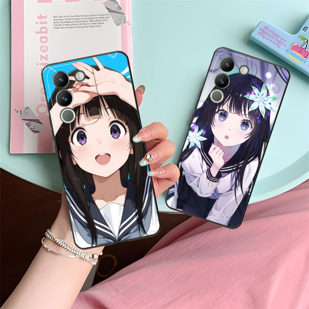 Hyouka Chitanda Matte TPU Handyhülle für VIVO Y77 76 75 74 73 72 58 56 55 51 50 38 36 Y19 Y18 Y03 Y01 5G Buntes Cover