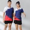 Unisex Badminton Tennis Volleyball Table Sportswear Set Adults Kids Custom Print Training Uniform
