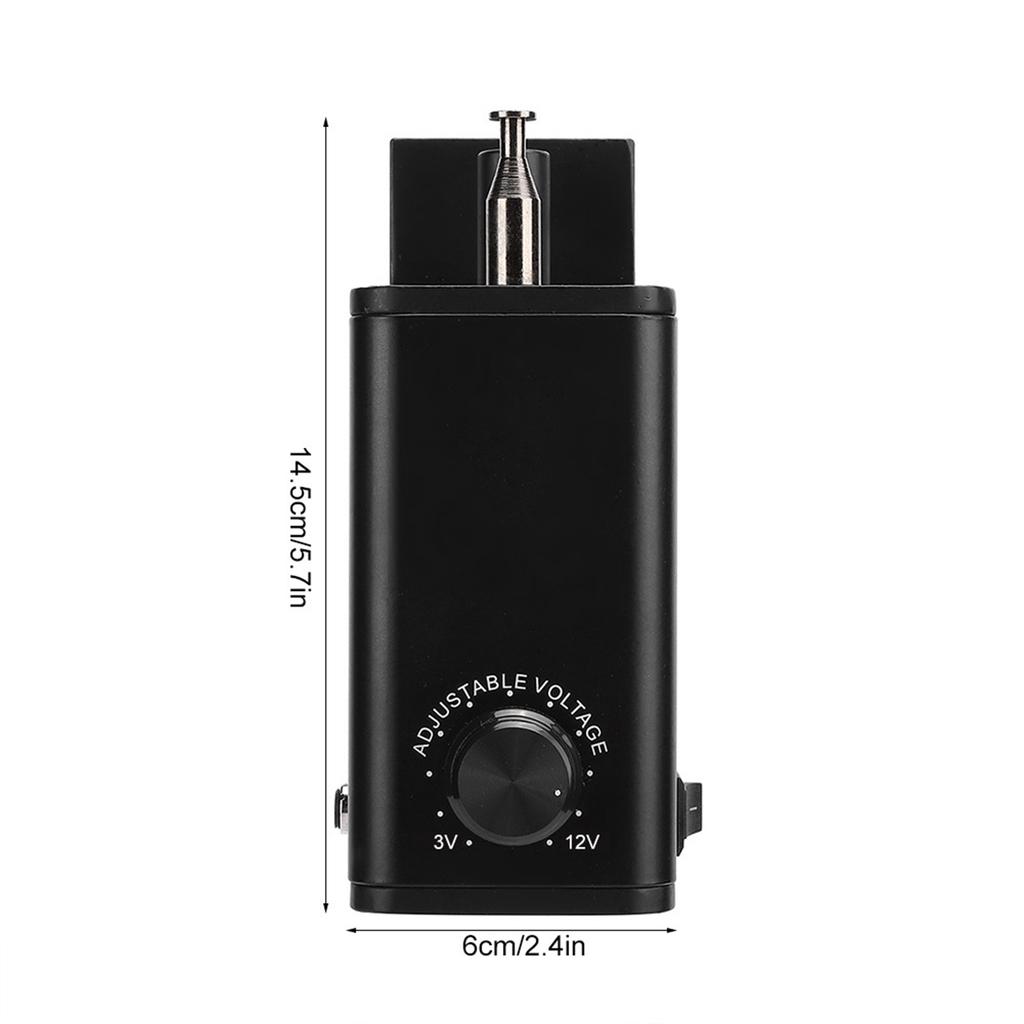 FY-609CP Aluminium-Grill-Ofenmotor mit einstellbarer Geschwindigkeit, BBQ-Werkzeugzubehör 3?12 V US-Stecker 110 V