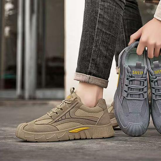 Herren Atmungsaktive Freizeit- & Arbeitsschuhe - Bequeme Weiche Sohle, Vielseitige Board-Schuhe für Herbst/Winter