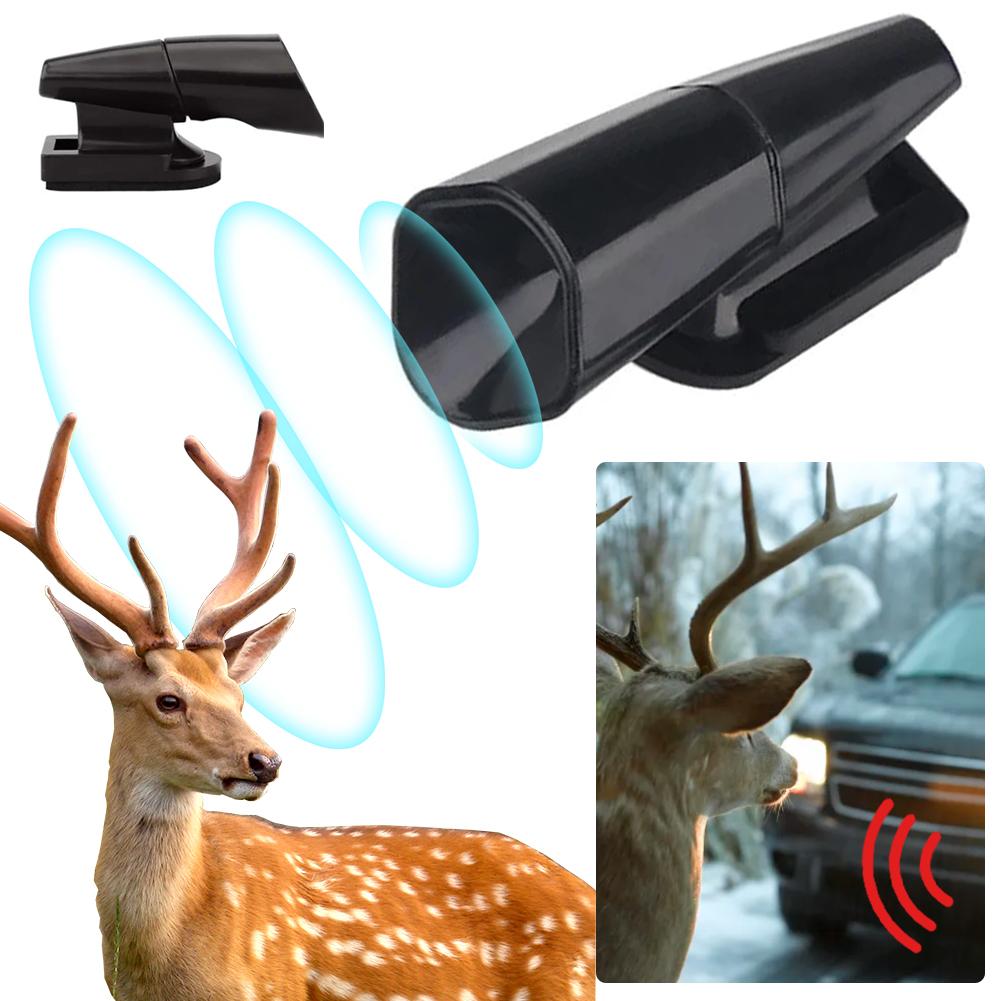 2/4/6 Pcs Deer Whistles Deer Horn Car Exterior Accessories Deer Warning Devices Avoids Collisions for Cars Trucks Motorcycles