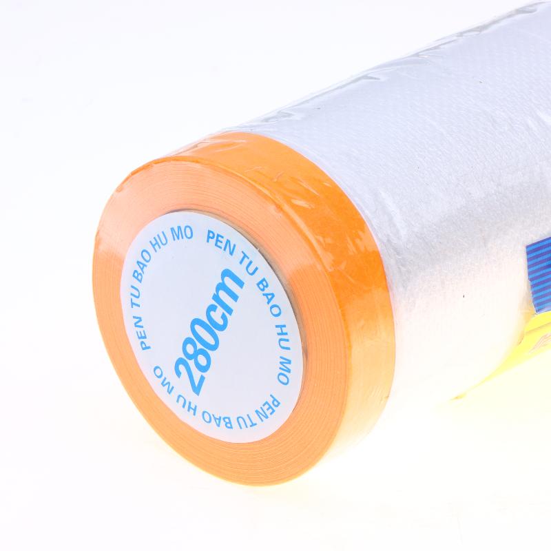 12M Self-Adhesive Furniture Dustproof Protection Film Plastic Cover for Office Home Renovation Moving Dust Proof Use