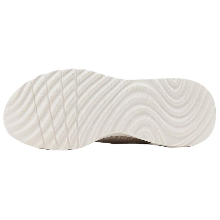 Skechers Bobs Squad Chaos Comfortable Versatile Low-Top Casual Running Shoes Women Sneaker Off-White 117639-WHT