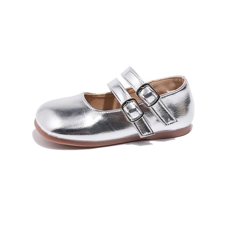 Summer Sandals New Fashion Simple Kid Shoes Comfort Soft Anti Slip Girls Shoe Exquisite Princess Daily Versatile Leather Shoes