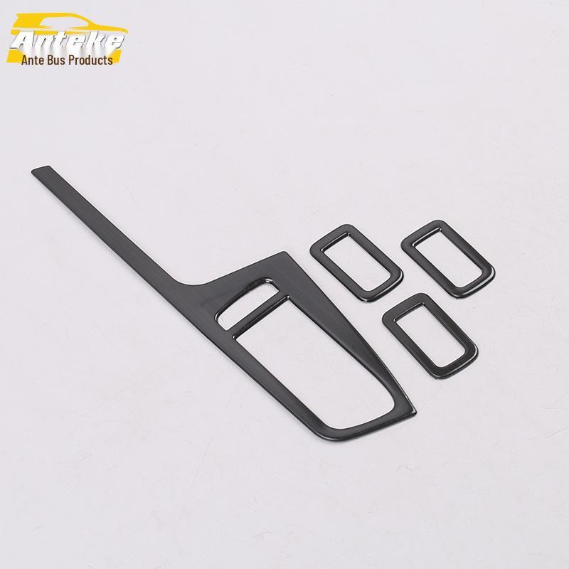 19 Lingdu Glass Lift Decor Panel & Window Lift Armrest Switch Frame Stickers