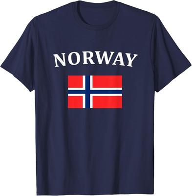 Norwegian Pride Flag T-shirt Norway Shirt Great Gift Tee Unisex T-Shirt
