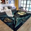 Batman Pattern Rug, Indoor/Outdoor Mat, for Picnic, Gameroom, Bedroom, Office, Living Room, Home Decor Carpet, Birthday Gift
