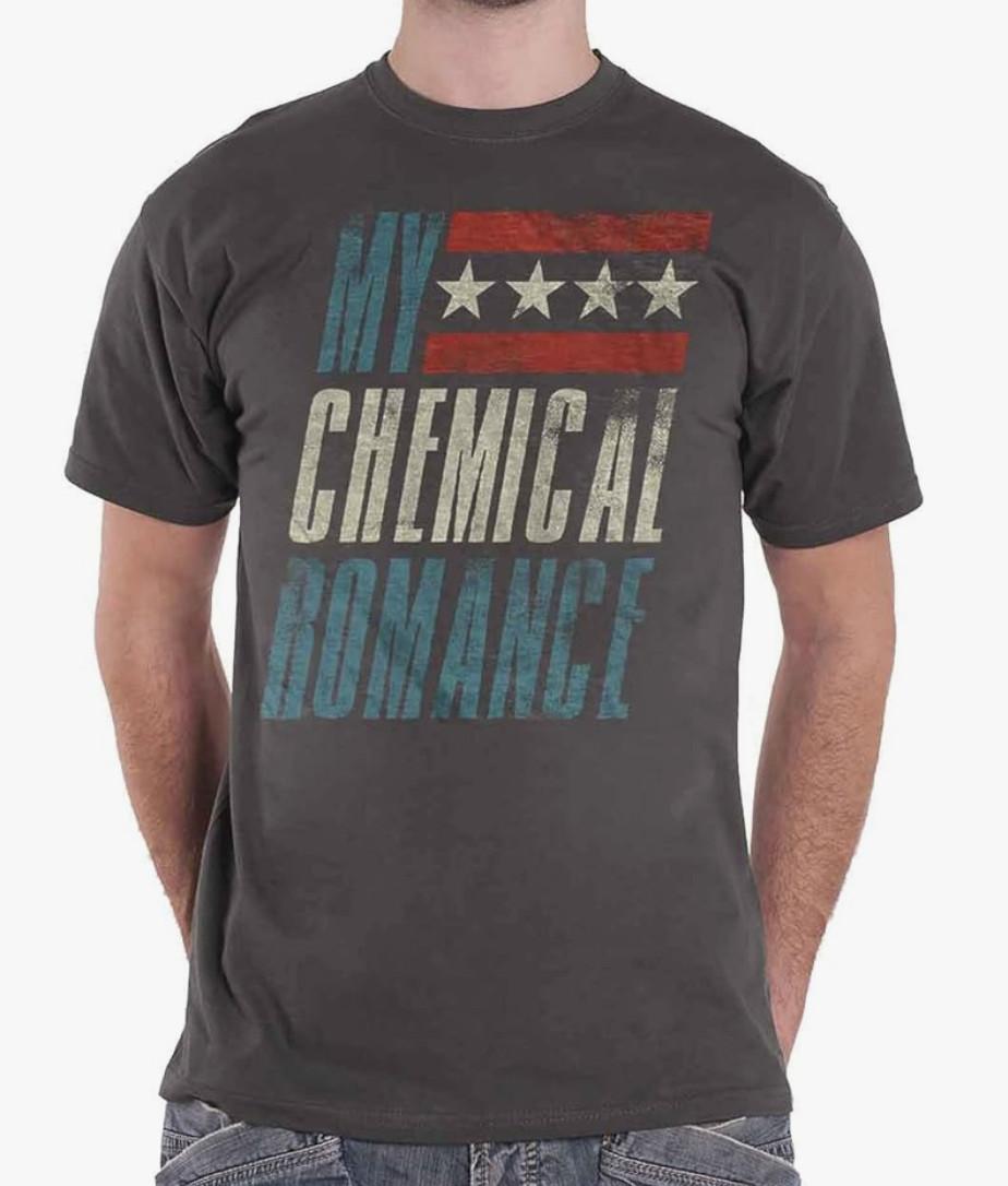 MY CHEMICAL ROMANCE Raceway T-SHIRT NEW S M L XL 2XL official band merch XL