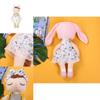 Metoo Stuffed Doll Princess Angela Bunny Plush Soft Rabbit Fashion