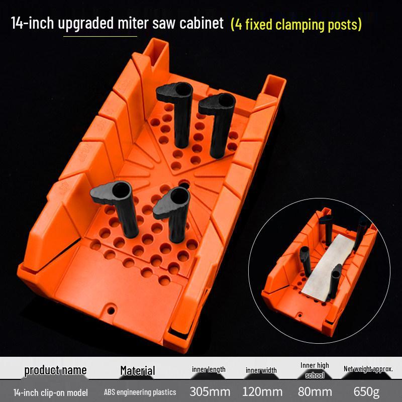 Woodworking Multi-angle Miter Saw with 45° Clamp - Ideal for Precision Cutting