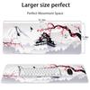 Japanese-style cherry blossom large mouse pad pink non-slip waterproof office game table pad 80x30x0.3mm