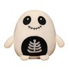 Plush Toy Zombie Doll Soft Stuffed Animal Halloween Decoration Prop for Company Events and Themed Parties with Embroidered Details