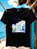 Wzm109106creative Printed Plus Size Unisexs Round Neck Summer Casual Short Sleeved Street Fashion Versatile Plus Size Tshirt