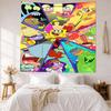 Spongebob Squarepants Wall Decor Tapestry Art For Pet Memorial Birthdaywedding Party Backdrop Family Gift