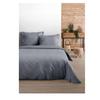 Housse de couette 200 x 200 cm uni Gris