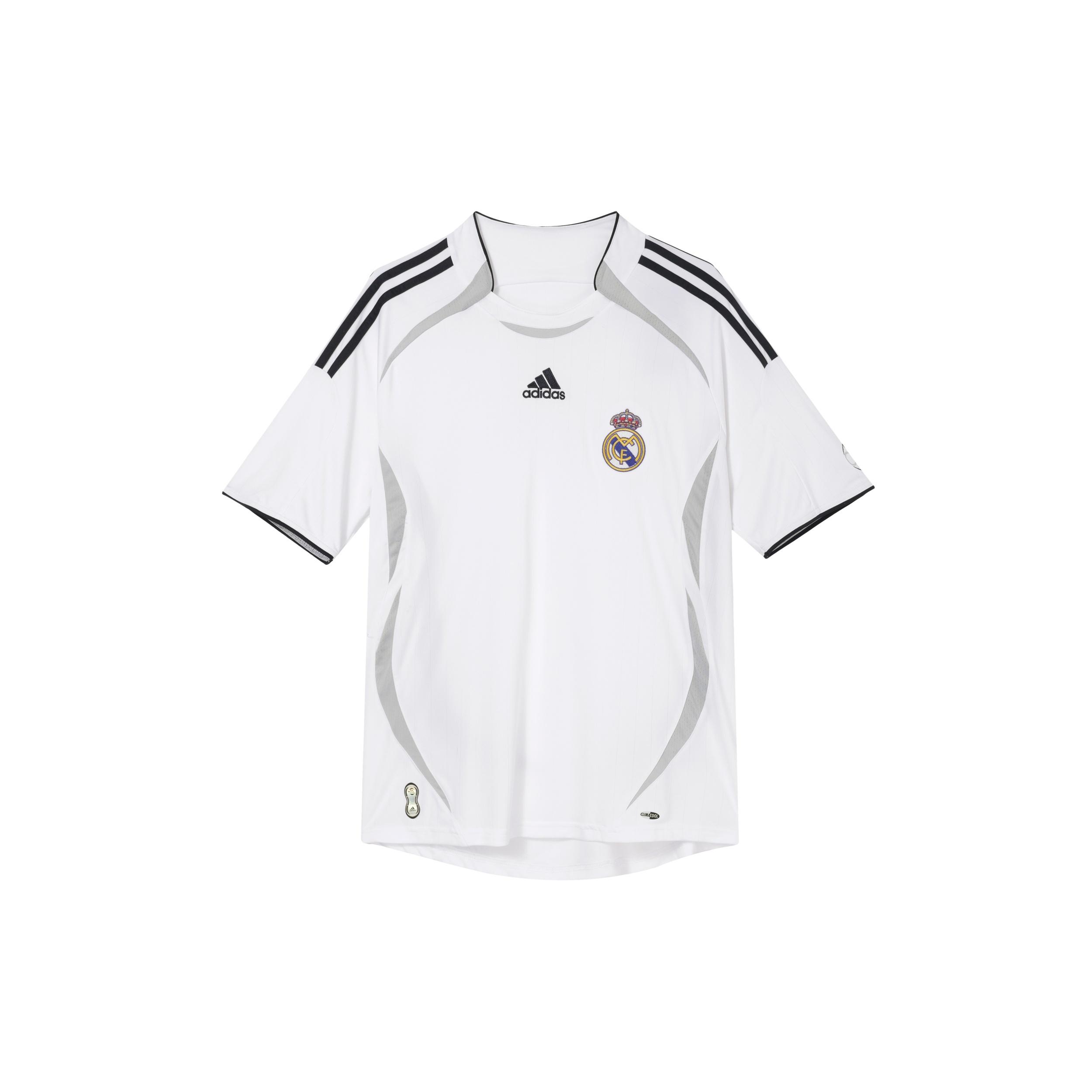 adidas Real Madrid 21/22 Team Geist Jersey Asia Sizing White Men s H18498 XXL