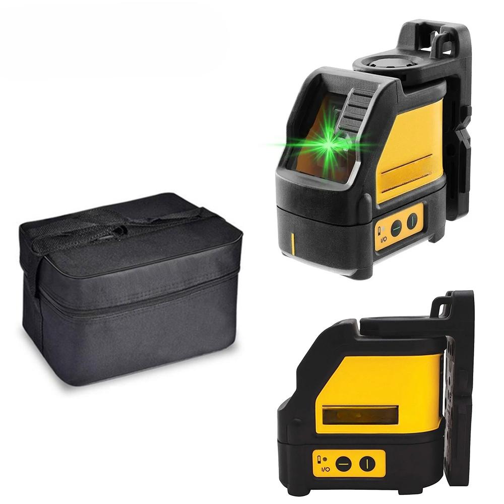50M High Precision Green Light Laser Leveler Portable Automatic Leveling Beam Line Measurement Tool