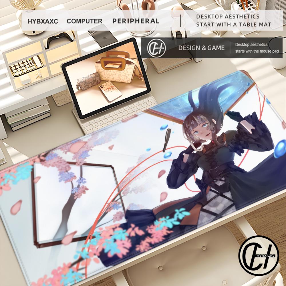 Anime Jjuufuutei Raden Mouse Pad Nonslip Thickened Mouse Pad Student Gaming Cushion Large Writing Lock Edge Office Hybxaxc
