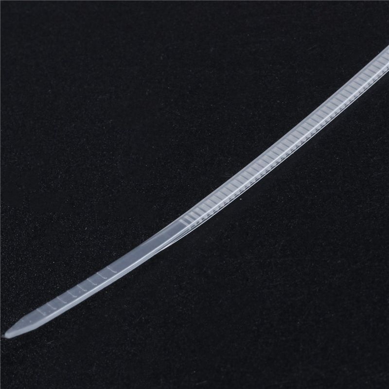 AT21-500Pcs Nylon Cable Tie Label Self-Locking Network Zipper Trim Wrap Ring Line Label