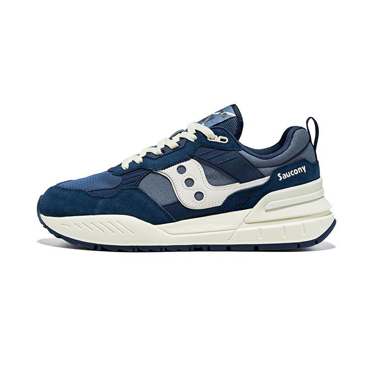 Saucony Shadow 5000 Casual Comfortable Versatile Retro Low-Top Running Shoes Unisex Running Shoes Deep-Blue S79037-10
