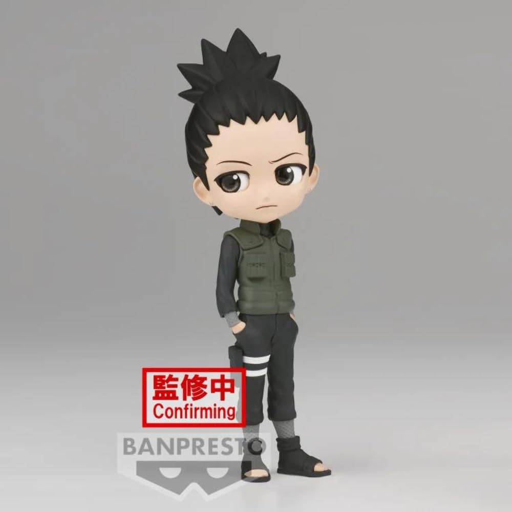 BANPRESTO Naruto Shippuden Nara Shikamaru (V.A) Bandai Spirits Q Posket Figure