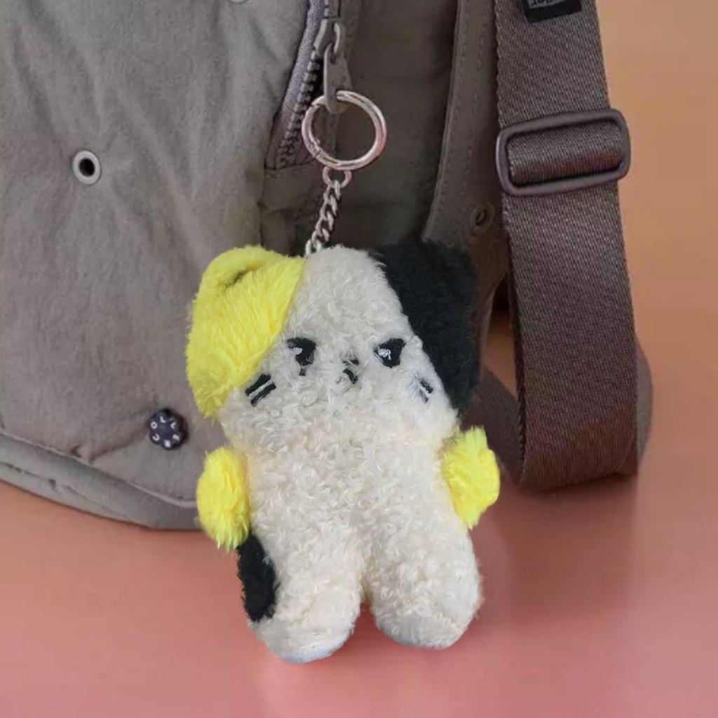 Cute Plush Toy Doll Cute Simulation Plush DollK  Idol Plush Doll Keychain, Stuffed Doll Bag Pendant