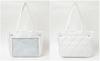 WEGO Ita Bag Tote A4 Perfect for Live and White (Small) Bag, Quilted, Decorative, Size, Oshikatsu, Events, Spring, Summer, Autumn, Winter, Women's,