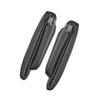 For Land Rover Freelander 2 Black Micro Leather Side Seat Armrest Handle Cover