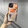 Cool Anime H-Haikyu!! Phone Case For Iphone 17 16 15 14 13 12 Pro Max Xr Air Plus Skin Feel Black Hard Shell Cover